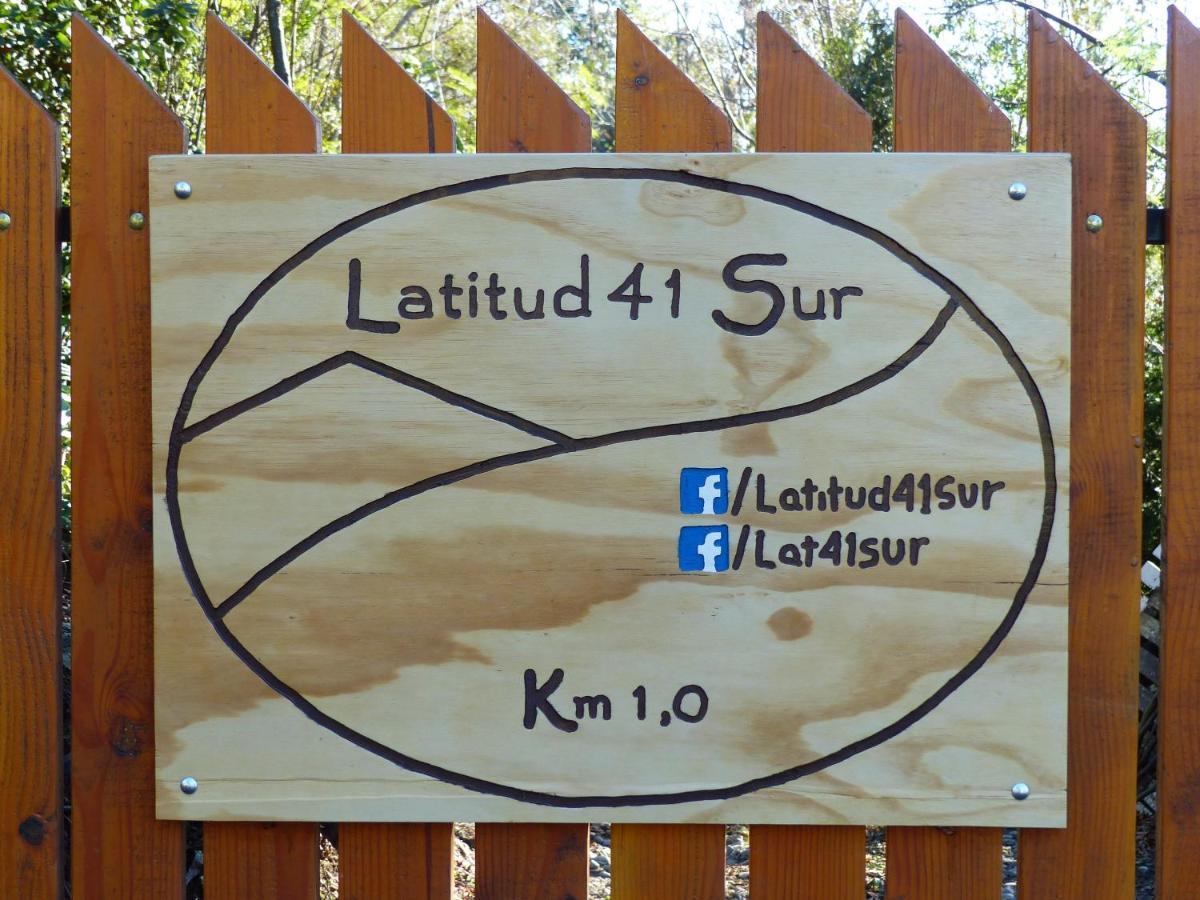 Cabanas Latitud 41 Sur Quillaipe 외부 사진